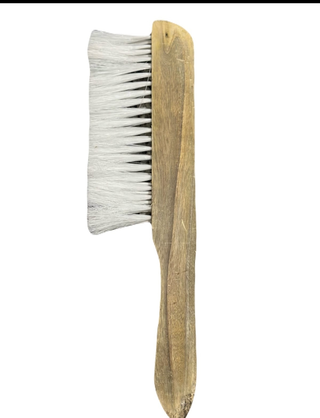 Wooden bee brush